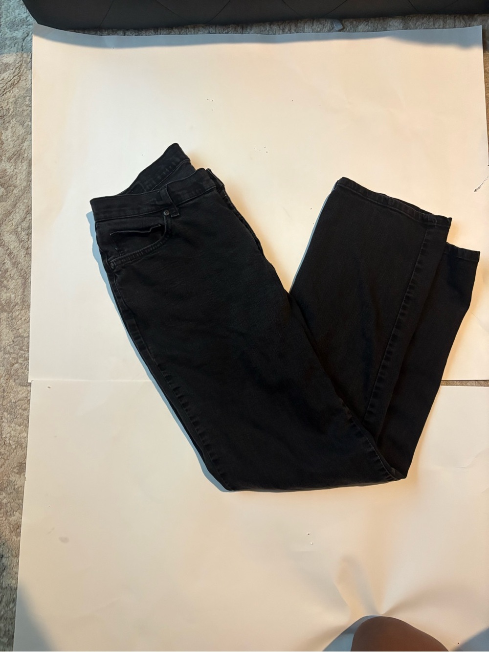 Lee Women's Slim Straight Jeans - Black